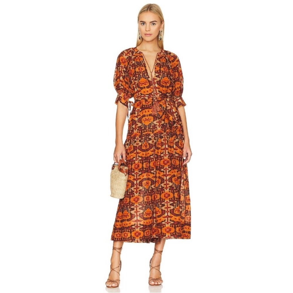 Ulla Johnson sz M Selena Dress cover up in Oak - Picture 4 of 12